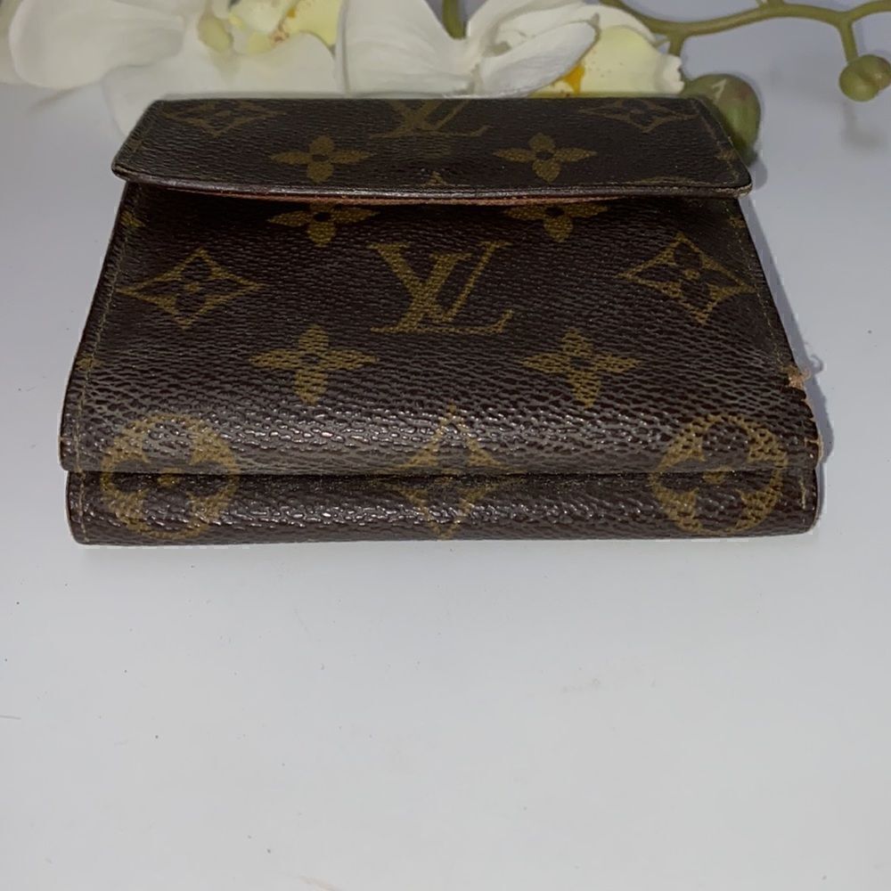 Authentic Louis Vuitton Elise Compact Wallet - Picture 6 of 12